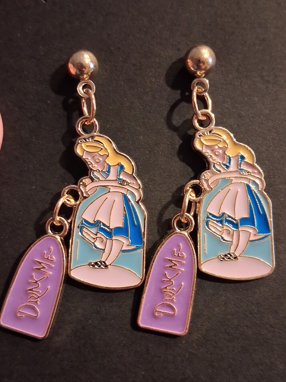 🍄 ALICE IN WONDERLAND EARRINGS | $10 OR 3 FOR $25